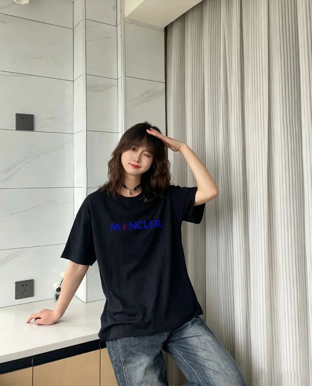 P80💰《Moncler~ 》 2026New Arrival Quality T ， , Versatile Quality ！ ‼ 32 250G ‼ ， ， ， ， T 🤪 Sizes：S-M-L-XL-2XL ：Black，White， Same Style